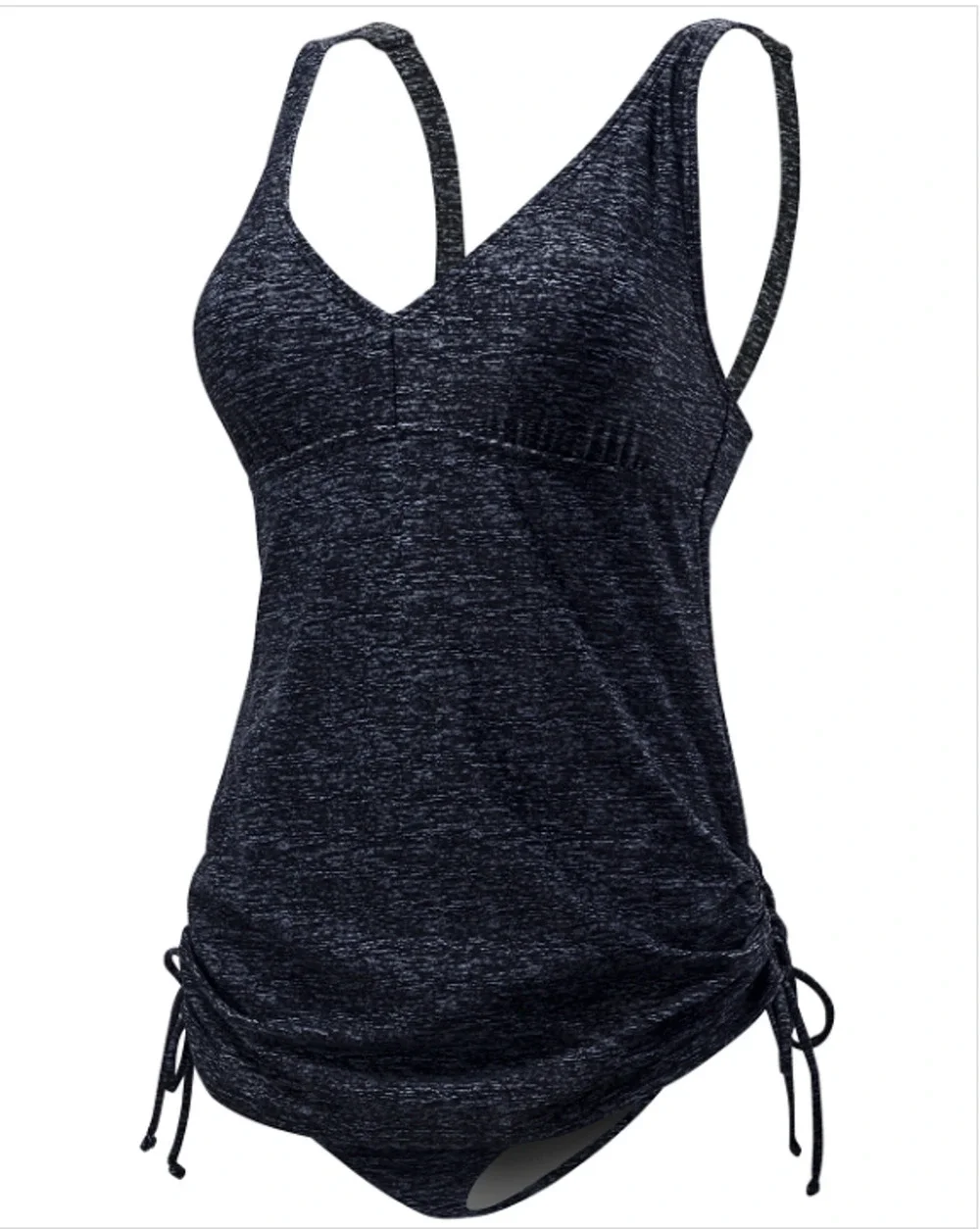 TYR DuraFast Elite MANTRA VNeck Sheath 1pc Swimsuit Black - Size 12 - $90